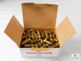 100 Rounds Winchester 9mm Luger 115 Grain FMJ Target Ammo