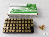 50 Rounds Remington .380 Auto 95 Grain MC Ammo