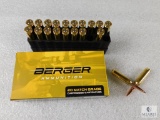 20 Rounds Berger 6.5 Creedmoor 153.5 Grain Long Range Hybrid Ammo