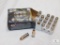 20 rounds Federal Premium Self Defense 9mm ammo. 124 grain jacketed hollow point.