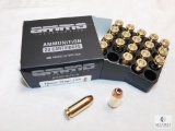 20 rounds Ammo Inc 10mm ammo.180 grain jacketed hollow point.