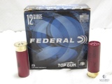25 rounds Federal Top Gun .12 gauge shotgun shells. 2 3/4