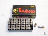 50 rounds Tula 9mm ammo 115 grain FMJ.