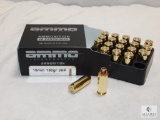 20 Rounds Ammo Inc 10mm Ammo 180 Grain Jacketed Hollow Point