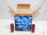 25 Rounds Federal Top Gun 12 Gauge Shotgun Shells 2-3/4