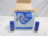 25 Rounds Rio 12 Gauge Shotgun Shells Target Load Blue Steel 2-3/4