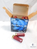 25 Rounds Federal Top Gun 12 Gauge Shotgun Shells 2-3/4