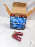 25 Rounds Federal Top 12 Gauge Shotgun Shells 2-3/4