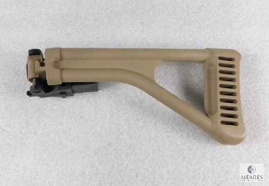 Tapco AK Folding Synthetic Stock Black and Desert Sand Color