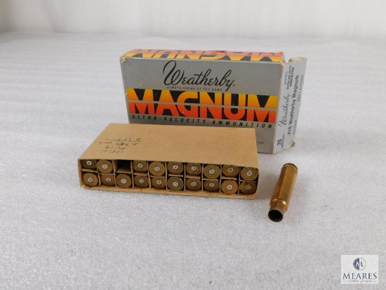 20 Count Weatherby .416 weatherby Magnum Brass for Reloading