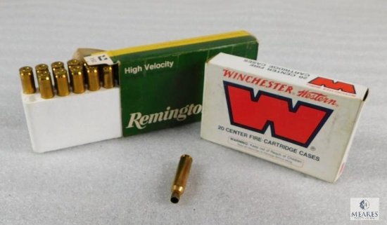 40 Count 6mm Remington Brass for Reloading