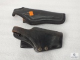 Lot of 2 Gould & Goodrich Leather Holsters Right Hand