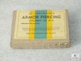 20 Rounds Denver Ordnance Plant Armor Piercing Caliber .30 M2 Ammo