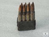 8 Rounds .30-06 Ammo in Enbloc Clip for M1 Garand