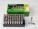 50 Rounds Remington HTP .357 Magnum 158 Grain SJ Hollow Point Ammo