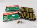 100 Rounds Barnaul 9mm Makarov FMJ 94 Grain Ammo