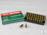 50 Rounds Barnaul 9mm Makarov FMJ 94 Grain Ammo