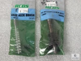 New RCBS Large QC Metering Screw Assy & Case Neck Brush