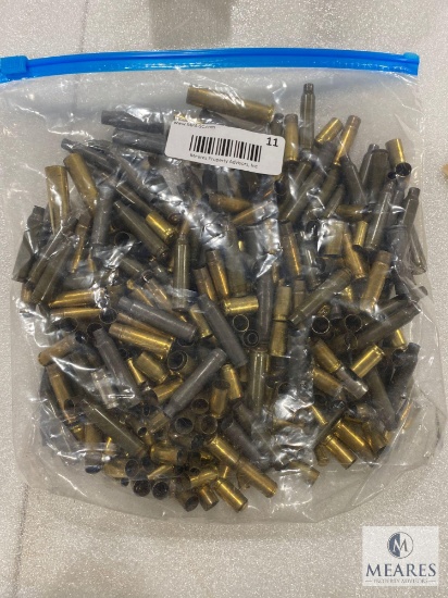 Two Pounds of Mixed Brass and Steel Casings for Reloading