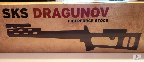 ATI SKS Dragunov Style Fiberforce Rifle Stock - Black New in box