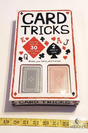 New Card Tricks Set with 2 Decks of Cards