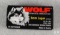 50 rounds Wolf 9mm ammo. 115 grain FMJ