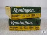 10 rounds Remington .12 gauge Slugs. 2 3/4