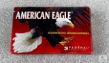 20 rounds Federal American Eagle 300 Blackout ammo. 150 grain FMJ