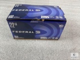 800 rounds Federal .22 long rifle ammo