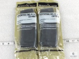 Two new 30 round Magpul Pmag AR 15 5.56, .223 rifle magazines.