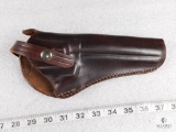 Haugen Custom leather holster fits Colt Trooper revolver