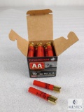 25 rounds Winchester AA .410 gauge shotgun shells. 2 1/2