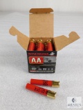 25 rounds Winchester AA.410 gauge shotgun shells. 2 1/2