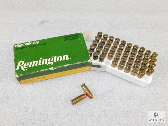 50 Rounds Remington .25 Auto 50 Grain Metal Case Ammo