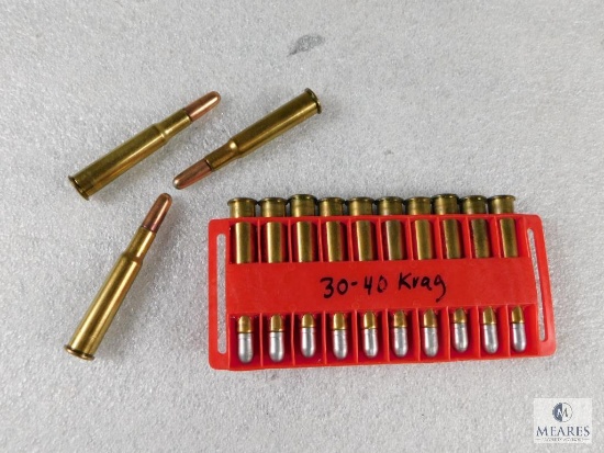 13 Rounds .30-40 KRAG Ammo - possible reloads