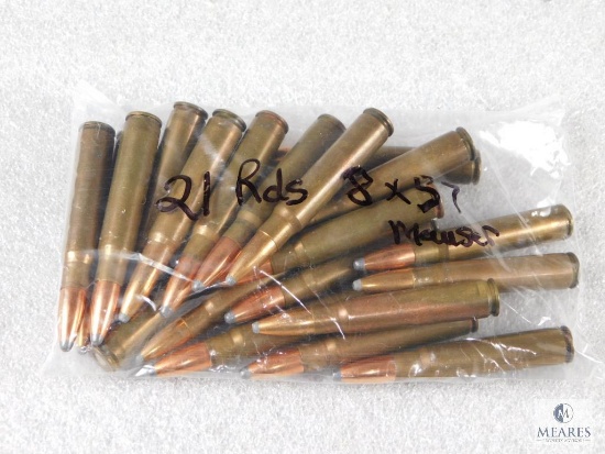 21 Rounds 8x57 Mauser Ammo - possible reloads