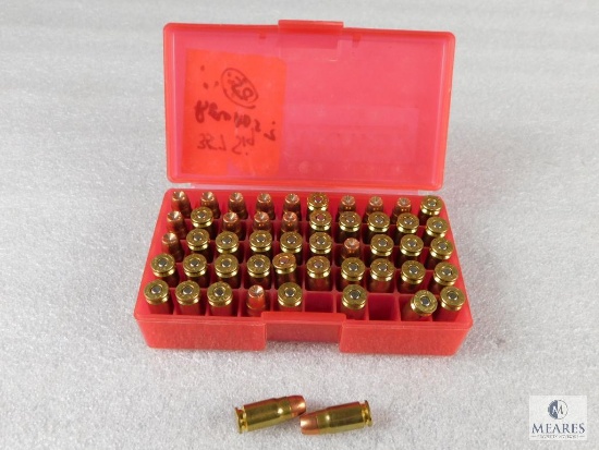 50 Rounds .357 SIG Bonded Jacketed HP Self Defense Ammo in Plastic Case - possible reloads