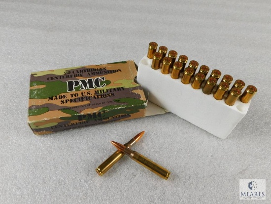 20 Rounds PMC .30 M2 150 Grain FMJ Ammo