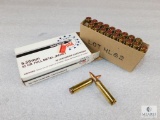 40 Rounds Winchester 5.56mm 55 Grain FMJ Ammo (2 boxes of 20 rounds)