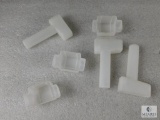 3 Sets of M14 M1A Garand Sight Covers - Front & Back (Semi-Clear Plastic)