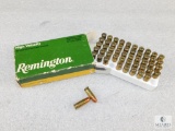50 Rounds Remington .25 Auto 50 Grain Metal Case Ammo
