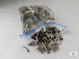 Approximately 500 Count .38 Special Brass Nickel for Reloading