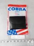 New Cobra tuffskin CT-76 Leather Ladies Billfold Coin Purse & Double ID Window