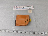 New Wild Bill's Concealment Leather Holster fits Single Stack Magazine .380 or 9mm Kurz