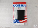 New Cobra Tuffskin CT-36 Leather 4-Way Wallet Badge Holder with Chain
