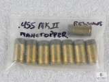 8 Rounds .455 MK II Man Stopper Ammo - possible reloads