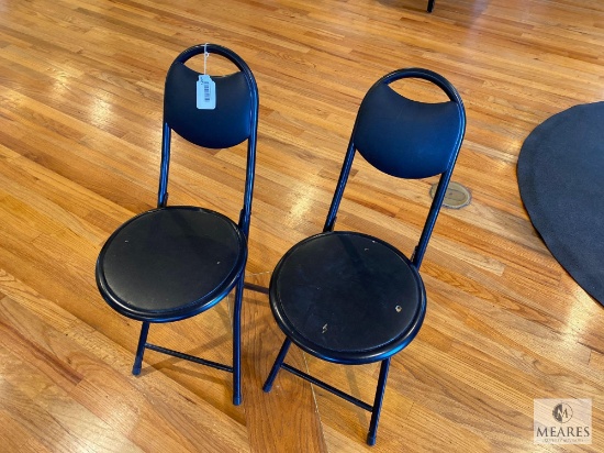 Two Folding Stools