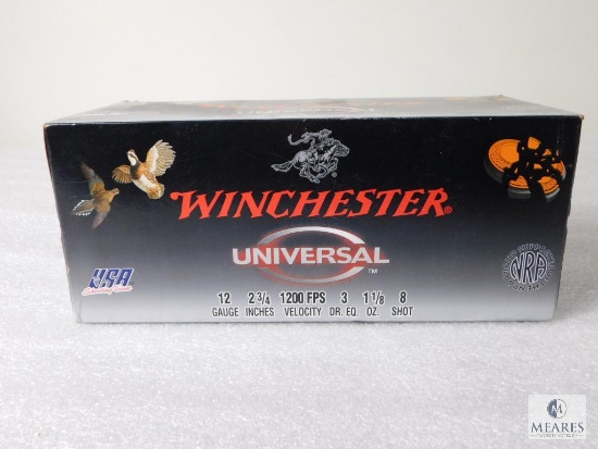 Winchester 100 Rounds 12 Gauge 2-3/4 Inches 1200 FPS 1-1/8 Oz. #8 Shot Ammo