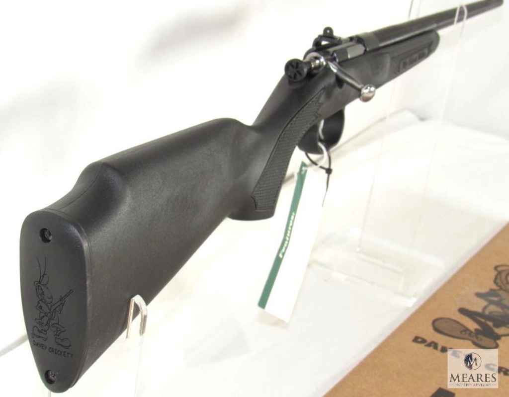 New In The Box K S A Crickett 22 Lr My First Rifle Single Shot Bolt Action Rifle Firearms Military Artifacts Knives Blades Fixed Blades Online Auctions Proxibid