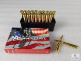 20 Rounds Hornady American Whitetail 30-06 Ammo. 150 Grain Interlock